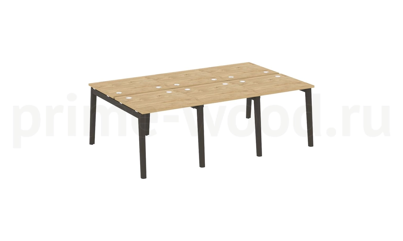 Рабочая станция, опоры - массив дерева ONIX WOOD 234x148x75 - фото 8